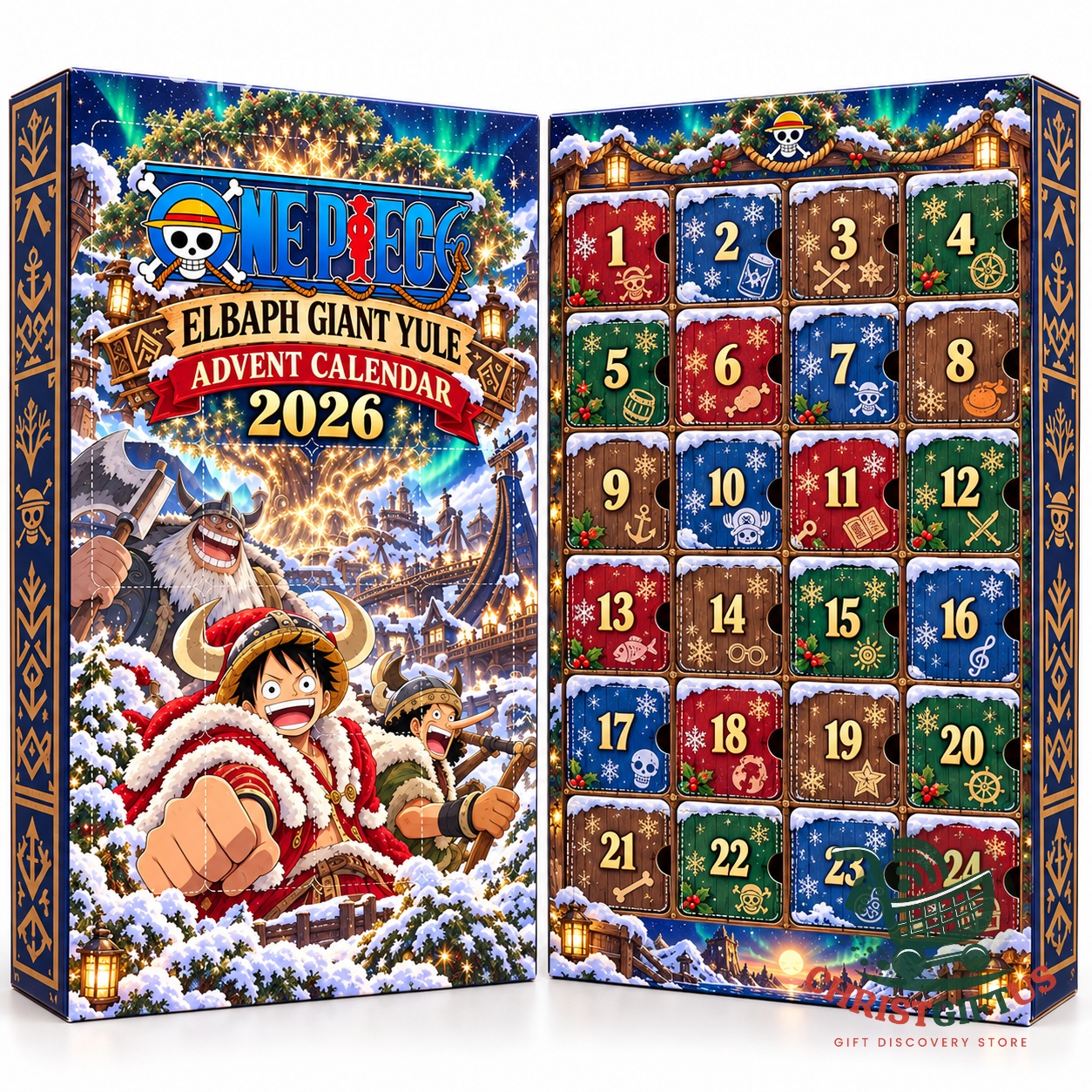One Piece Elbaph Giant Yule 2026 Advent Calendar - photo 3