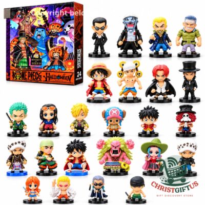 One Piece Halloween 2026 Advent Calendar - front box artwork with character figures