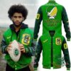 Oregon Ducks Grateful Dead Grateful Duck Jacket - model wearing front view
