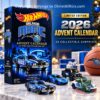 Orlando Magic 2026 Hot Wheels Mini Car Advent Calendar - front box with four displayed mini cars