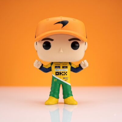 Oscar Piastri McLaren Formula 1 2026 Funko Pop - front view of figure
