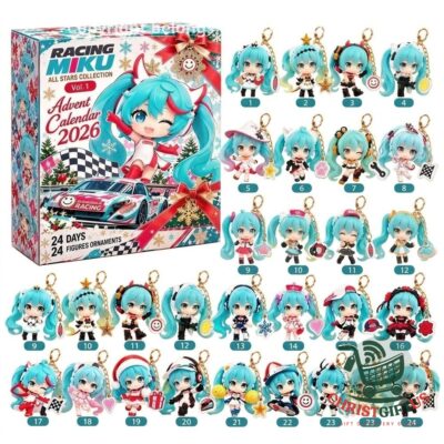 Racing Miku 2026 All Stars Collection 2026 Advent Calendar box and figure ornaments