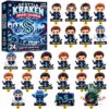 Seattle Kraken Christmas 2026 Advent Calendar - box and numbered hockey character charms
