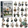 Seattle Seahawks Silly Goose advent calendar with the full set of geese