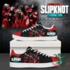Slipknot Summer 2027 Stadium Tour Sneaker - side view showing band graphic and tour text