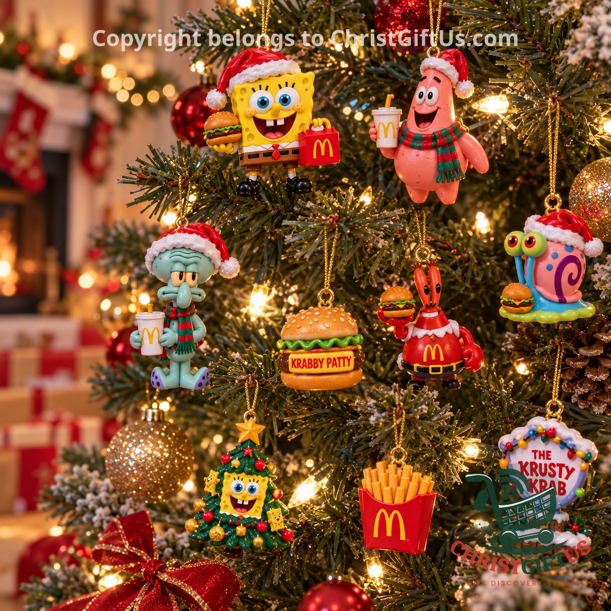 SpongeBob SquarePants x McDonald's 2026 Christmas Advent Calendar – Photo 4 SpongeBob SquarePants x McDonald's 2026 Christmas Advent Calendar - photo 4