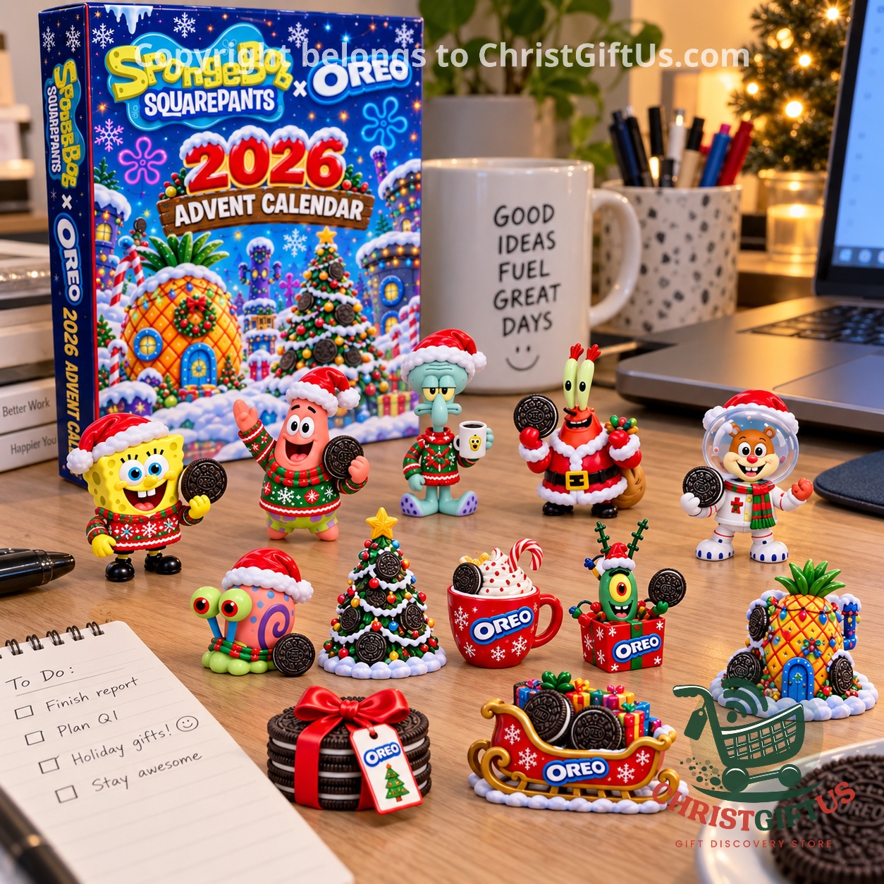 SpongeBob SquarePants x Oreo 2026 Christmas Advent Calendar – Festive Oreo holiday designs SpongeBob SquarePants x Oreo 2026 Christmas Advent Calendar - festive Oreo holiday designs
