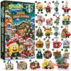 SpongeBob SquarePants x Starbucks 2026 Christmas Advent Calendar - front box artwork
