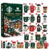 Starbucks x Stanley 2026 Holiday Collection Advent Calendar - full box and numbered drinkware assortment