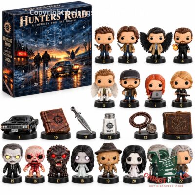 Supernatural Hunters Road 2026 Advent Calendar - box and numbered collectible figures