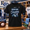Tampa Bay Rays 2026 World Series American League Champions T-Shirt - front view