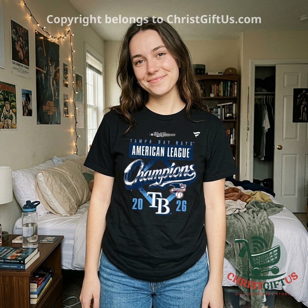 Tampa Bay Rays 2026 World Series American League Champions T-Shirt - photo 2