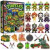 Teenage Mutant Ninja Turtles 2026 advent calendar box with the full set