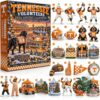 Tennessee Volunteers 2026 Christmas Advent Calendar - front box and numbered ornaments displayed