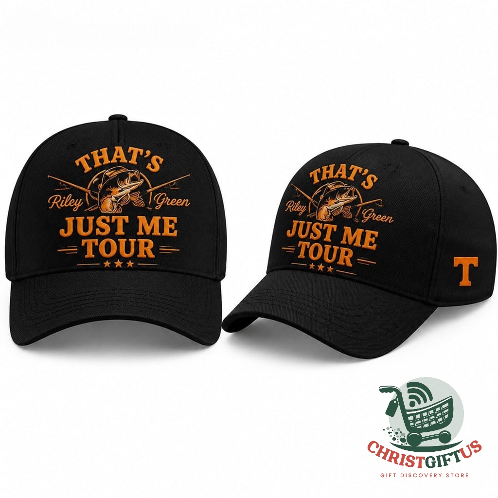 Tennessee Volunteers Riley Green That's Just Me Tour 2026 Cap - front and side views