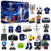 UEFA Champions League 2026 Advent Calendar - box with the full set of trophy, ball and shirt charms