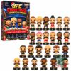 UFC 2026 Christmas Advent Calendar - box and 24 numbered fighter figures