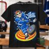 Winnipeg Jets Danhausen Winnipeghausen T-Shirt - front view showing full character graphic